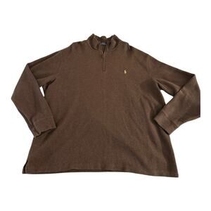 Men’s Polo Ralph Lauren 100% Cotton Pullover Brown 2XLT